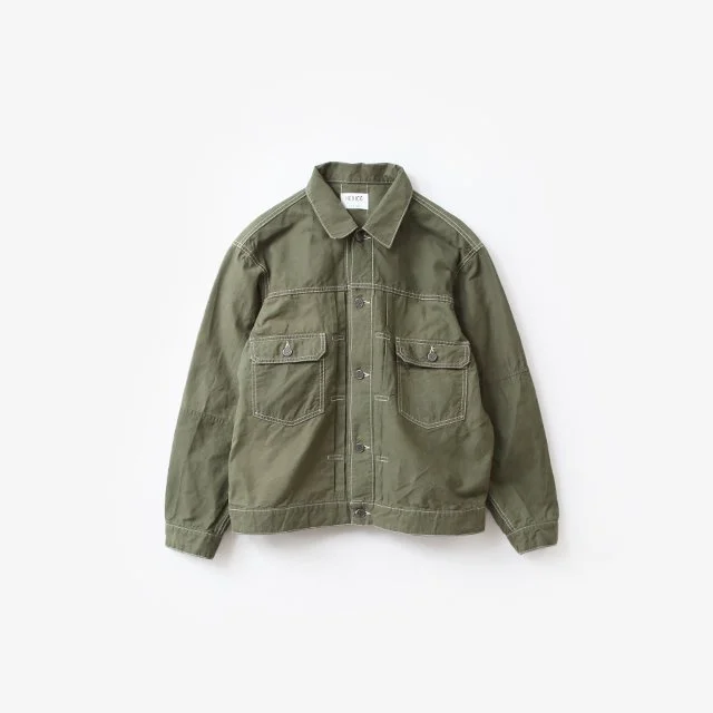 HEXICO  2ND TYPE JACKET 1970s U.S. ARMY SHELTER HALF .PUP TENT 1940s 13 STARS BOTTON A.GREEN  [6003]