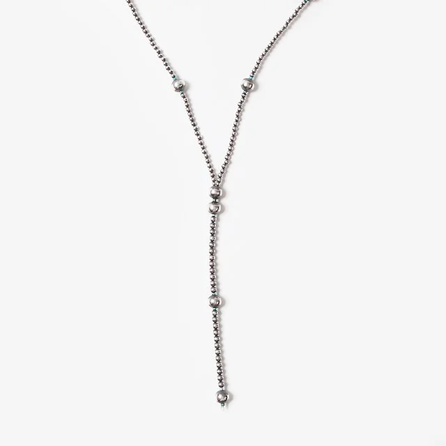ERICKA NICOLAS BEGAY  Navajo Pearl Rosary Necklace