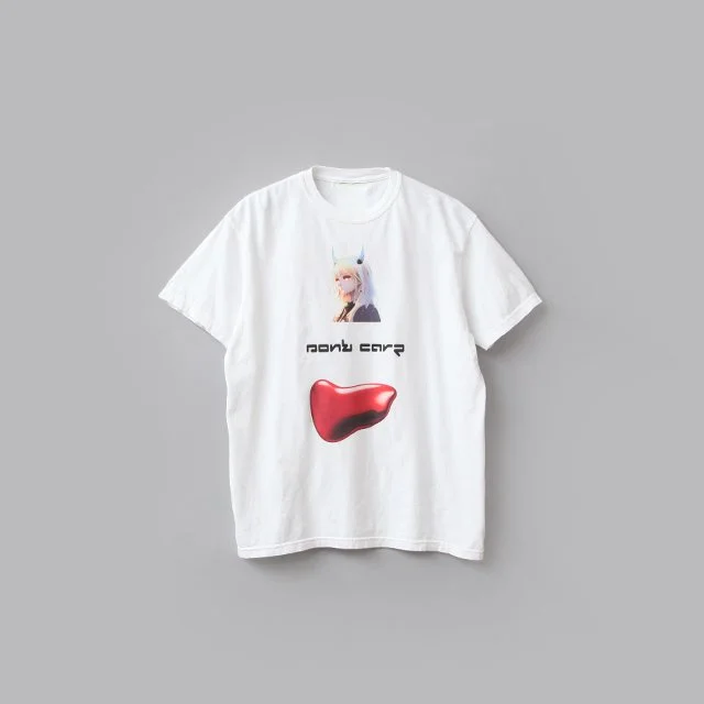 DON’T CARE  SS TEE WHITE