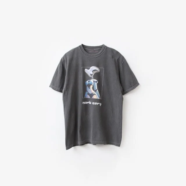 DON’T CARE  SS TEE SUMI BLACK