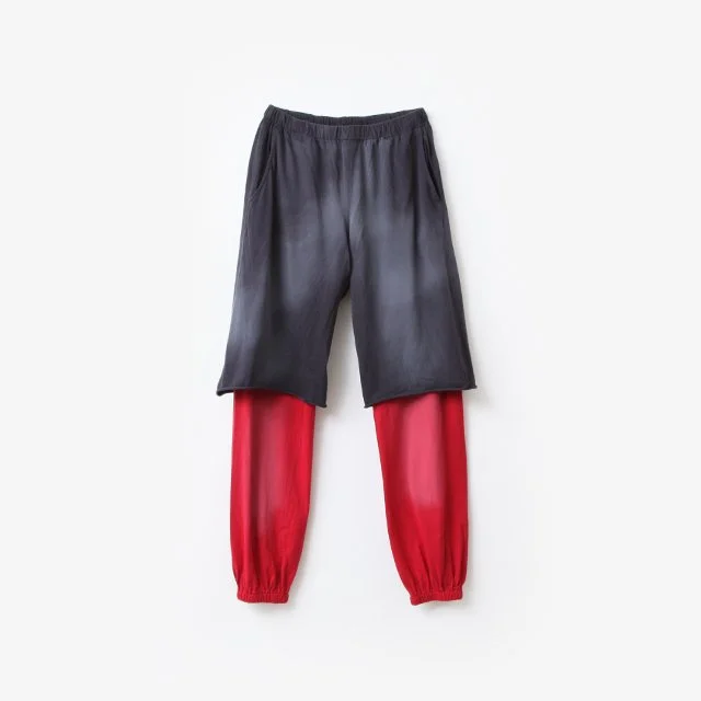 ANDER  WORN LAYERED PANTS  [A83]
