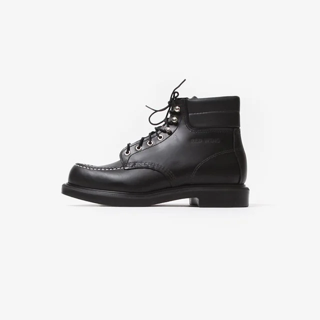 RED WING  SUPERSOLE 6″ MOC BLACK [8133]
