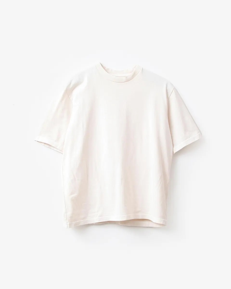 blurhms Hollow yarn Plain Tee [BHS25S030Dye]