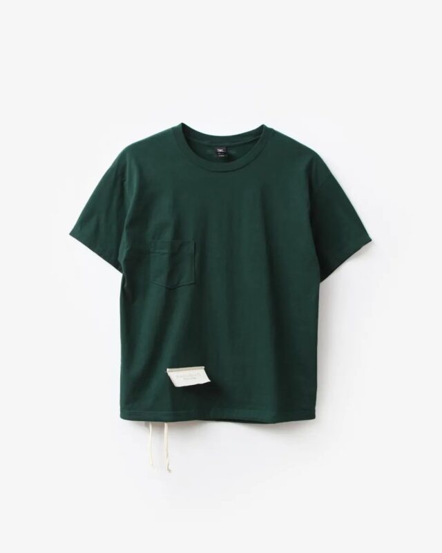 HESTRADA Gee-Wiz S/S SWITCH POCKET TEE W/ATHLETIC SHOE LACE D.Forest [309]