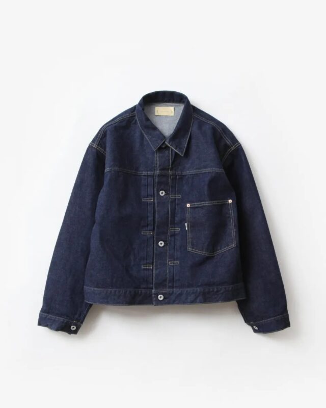 cantate WWⅡ T-Back Jacket INDIGO [25AWCA0545]