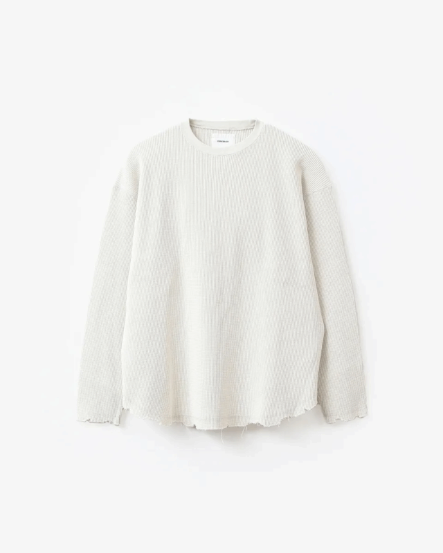 concause  HEAVY WAFFLE L/S TEE [2502003]