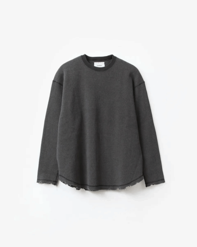concause  HEAVY WAFFLE L/S TEE [2502003]