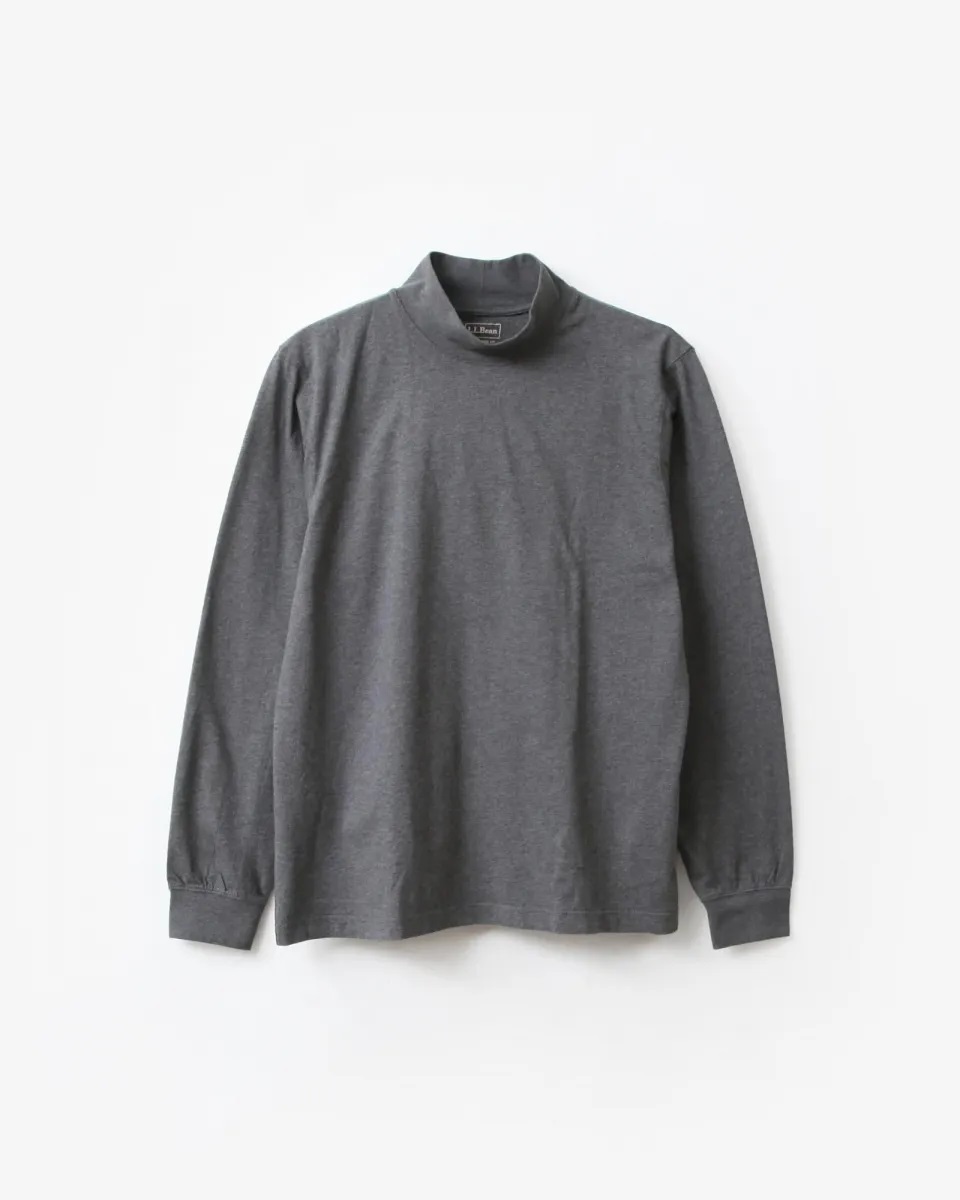 L.L.Bean  Carefree Unshrinkable Mockneck Shirt [508645]
