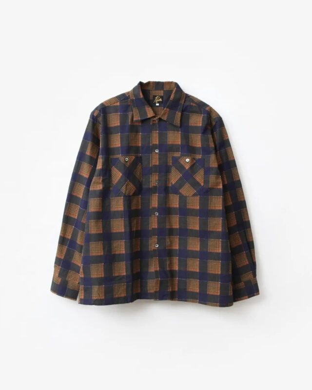 Needles One-Up Shirt – Printed Flannel / Plaid [RW303]