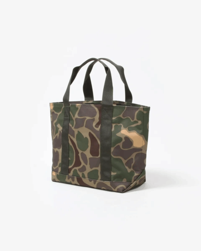 L.L.Bean Hunters Tote Bag Open Top KHAKI OLIVE CAMO