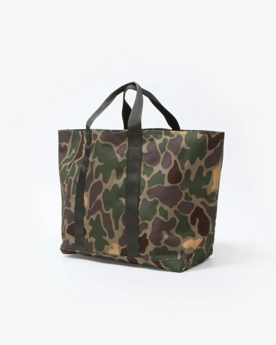 L.L.Bean Hunters Tote Bag Open Top KHAKI OLIVE CAMO