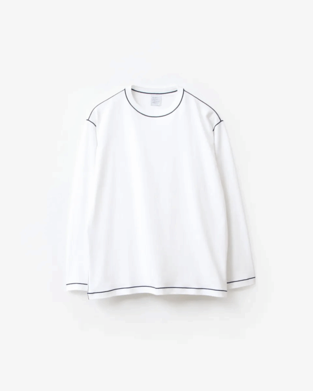 GGG  Color Stitch Crew Neck Long Sleeve [01-01-1433]