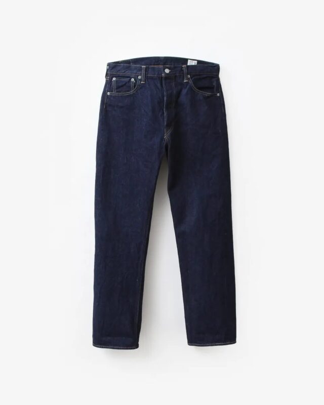 orSlow SHORT LENGTH 105 STANDARD SELVEDGE DENIM ONE WASH [01-1050SL-81]