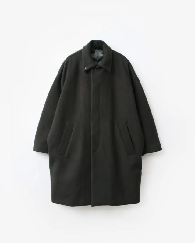 N.HOOLYWOOD BALMACAAN COAT CHARCOAL [2252-CO08-048]