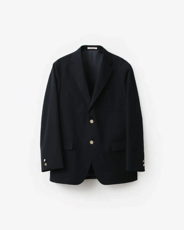J.PRESS  3B AUTHENTIC BAGGY BLAZER NAVY