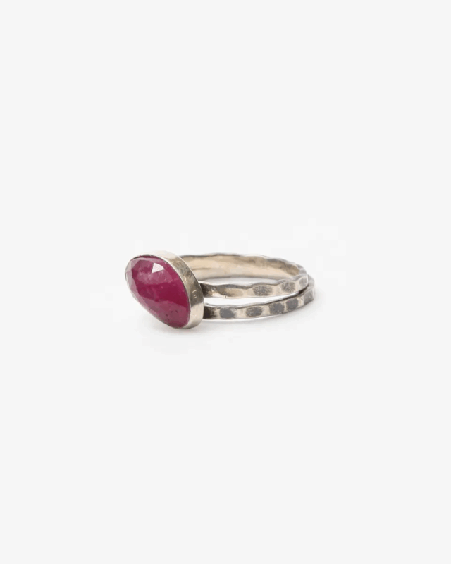 RAJPIA Natural Stone Ring  [RAJ-001-SS]