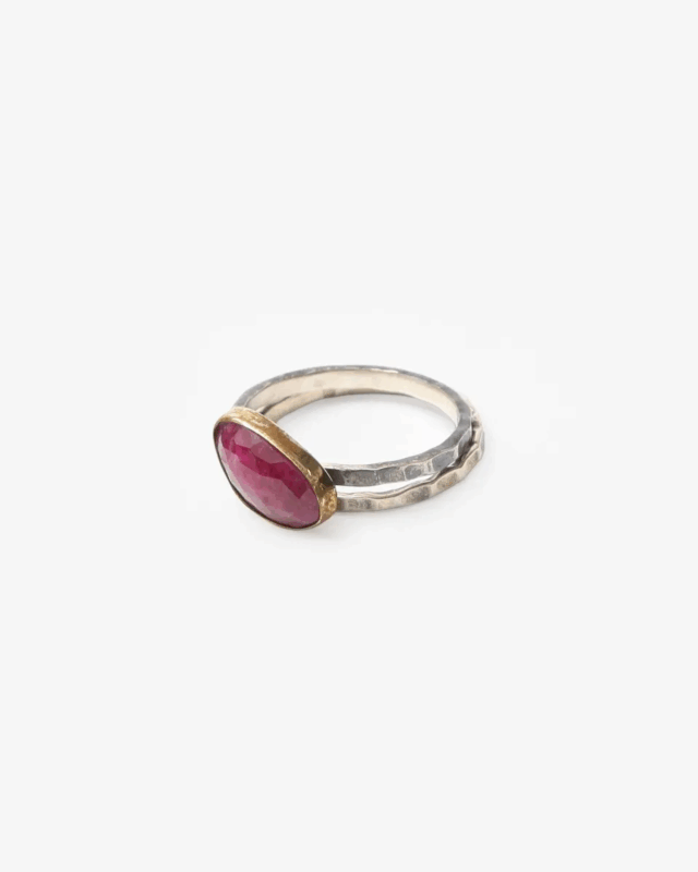 RAJPIA Natural Stone Ring [RAJ-001-SG]