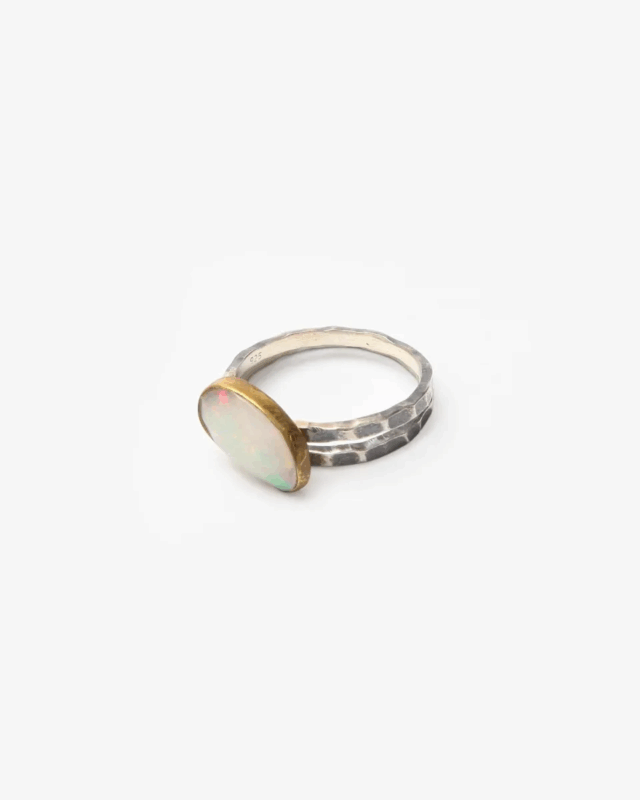RAJPIA Natural Stone Ring [RAJ-001-SG]