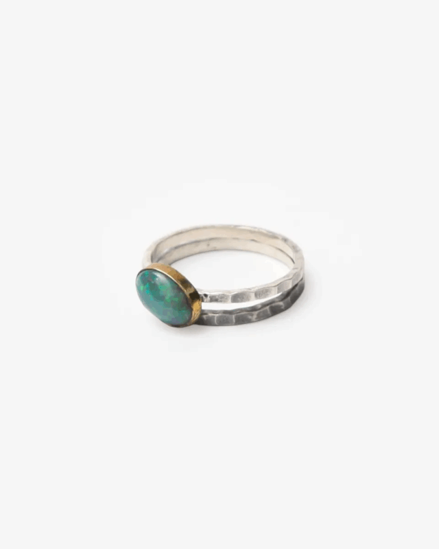 RAJPIA Natural Stone Ring [RAJ-001-SG]