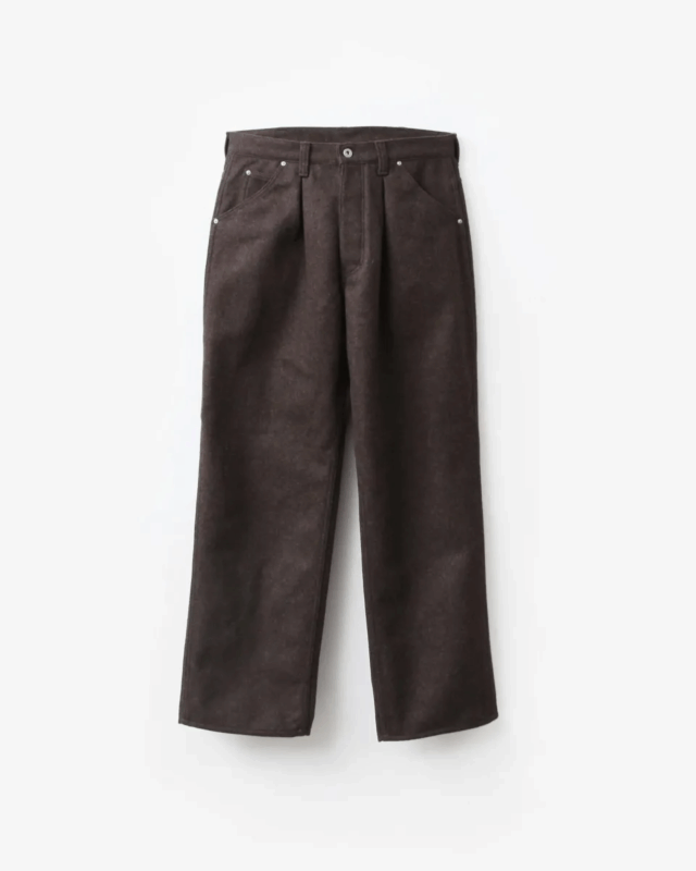 Willow Pants  77 PANTS BROWN MELTON [P-010]