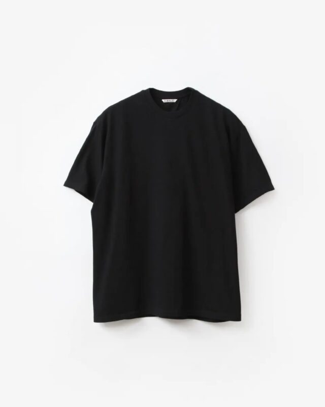 AURALEE SEAMLESS CREW NECK TEE [A00T01ST]