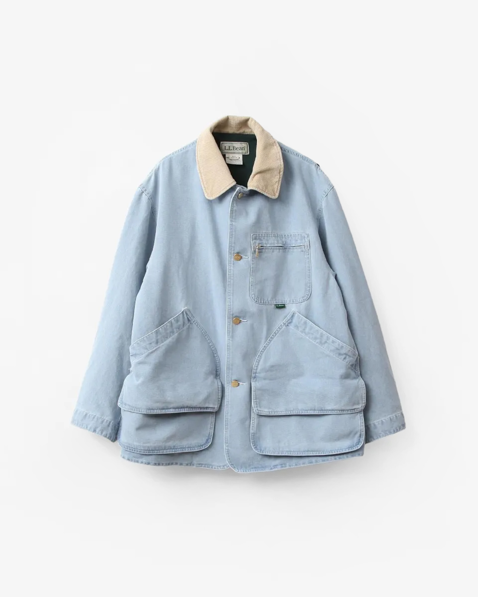 L.L.Bean  Bean’s Denim Field Coat Fade Blue