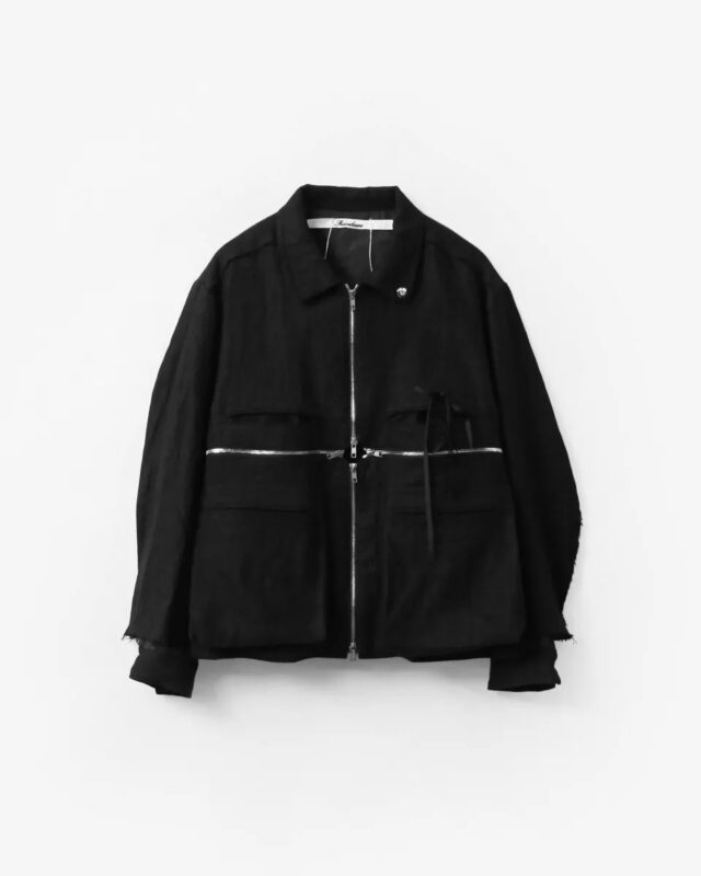 Midorikawa CROSS BLOUSON BLACK [MID26SS-BL01]
