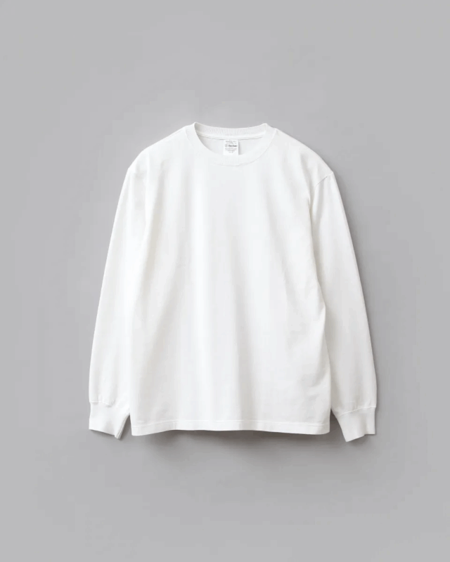 Yonetomi NEW BASIC  NEW BASIC T-SHIRT Long Sleeve  [95-000-003]