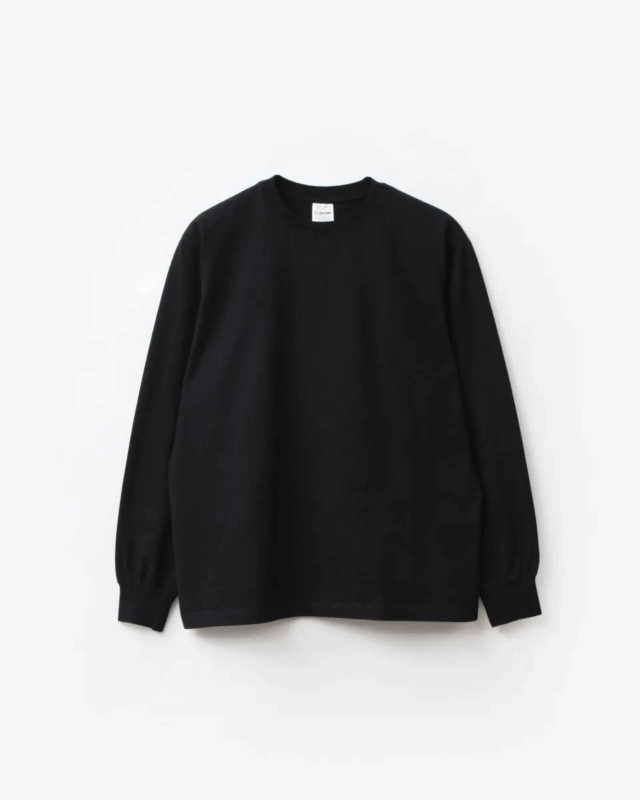 Yonetomi NEW BASIC  NEW BASIC T-SHIRT Long Sleeve  [95-000-003]