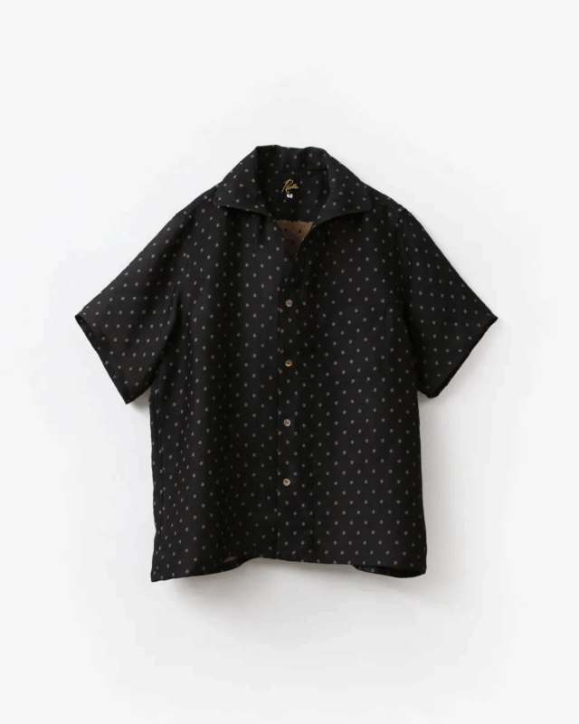 Needles S/S Italian Collar Shirt – Jacquard Cloth Dot [SX294]