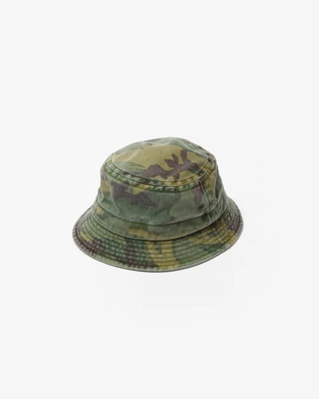 Needles Reversible Bucket Hat – Camo Twill Camo [SX071]