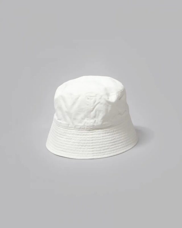 AURALEE GARMENT-DYED FINX CHINO BUCKET HAT MADE BY KIJIMA TAKAYUKI [A26SC01KT]