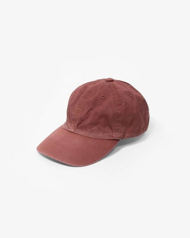 AURALEE GARMENT-DYED FINX CHINO CAP MADE BY KIJIMA TAKAYUKI [A26SC02KT]