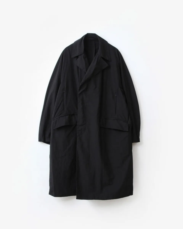 TEATORA DEVICE COAT PACKABLE BLACK [TT-102-P]