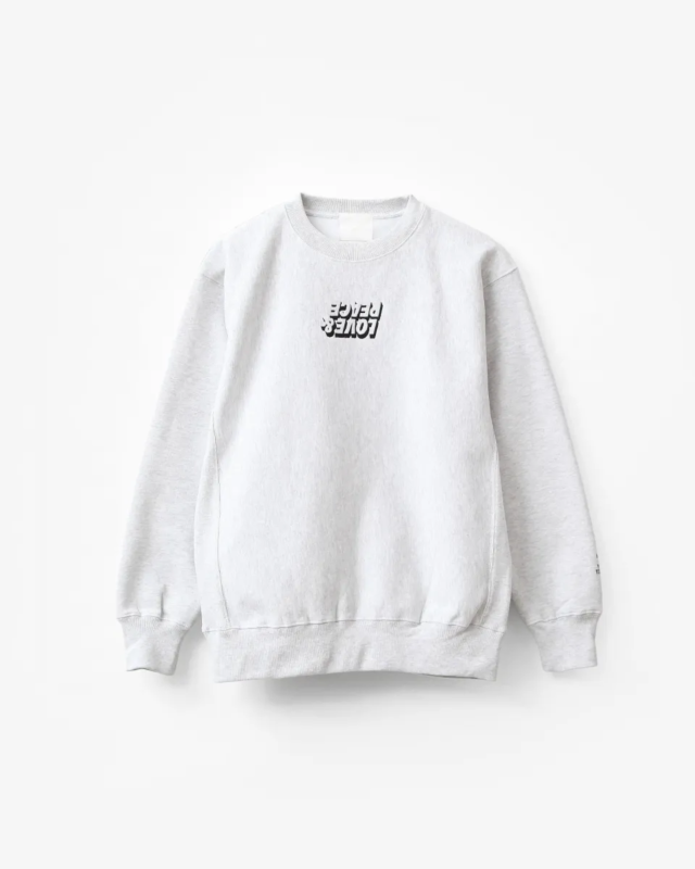 TODAY edition  LOVE&PEACE CN Sweat [25-3RD-01]
