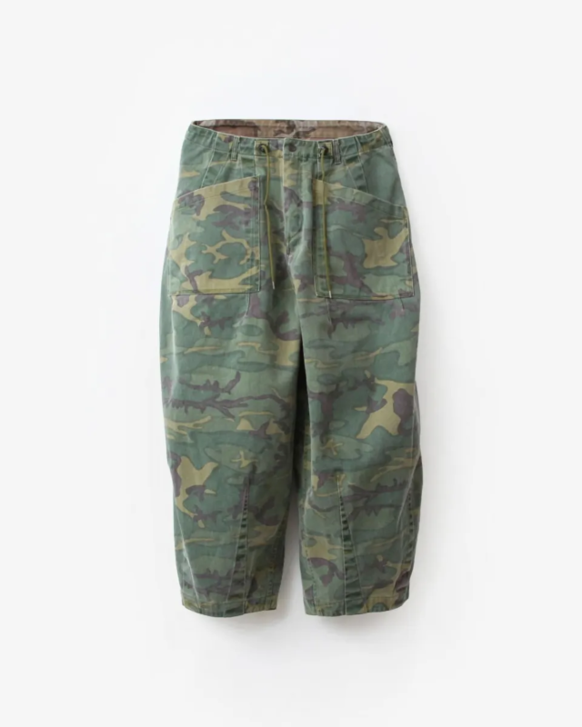 Needles Reversible H.D. Pant – Camo Twill Camo [SX144]