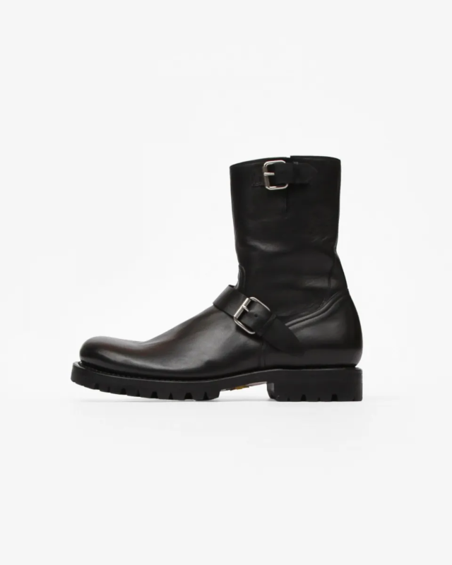 nonnative BIKER ZIP UP BOOTS COW LEATHER BLACK [NN-F4703]