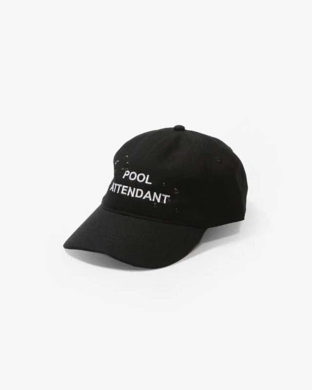 paratrait POOL ATTENDANT CAP BLACK [PTHN6236]