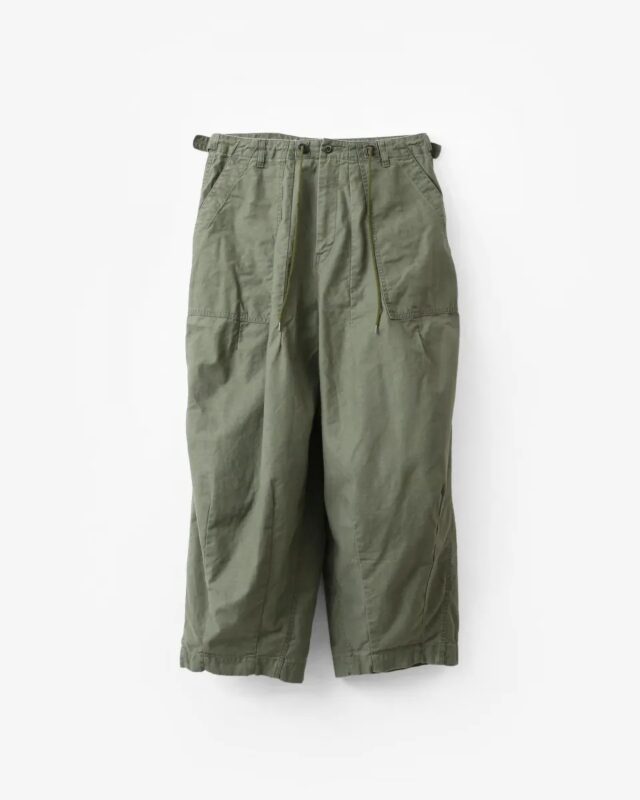 Needles H.D. Pant – Fatigue Olive [SX195]