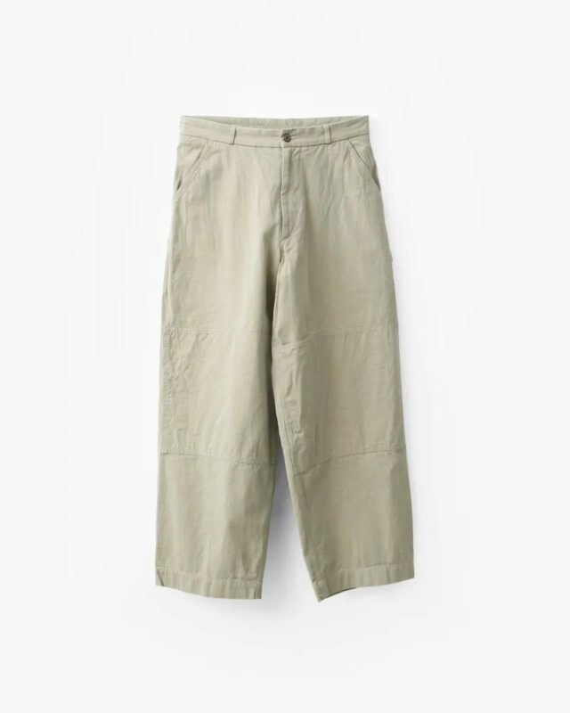 blurhms Hard Twist Gabardine Work Pants [BHS26S022]