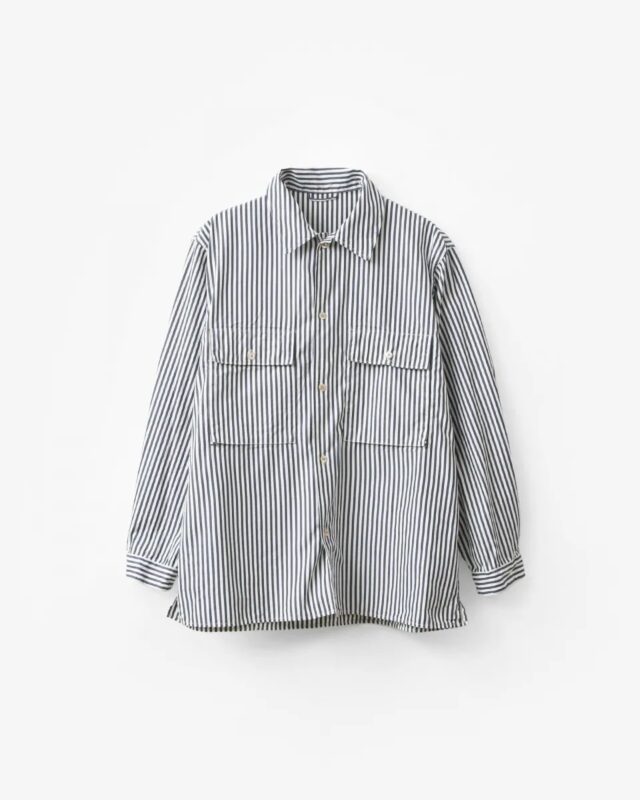 blurhms Stripe Military Shirt Stripe [BHS26S024STR]