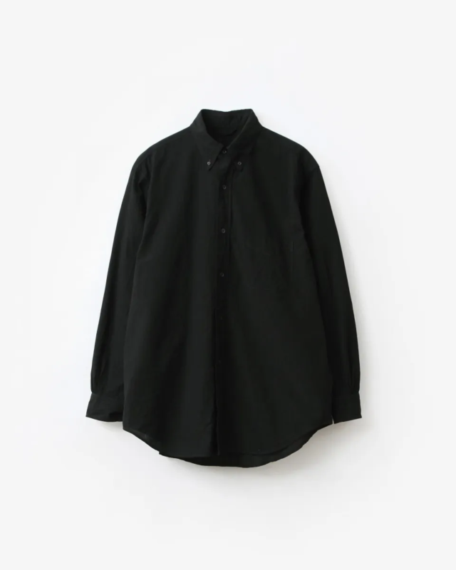 blurhms ROOTSTOCK Hard Twist Chambray B.D Shirt [bROOTS26S3]