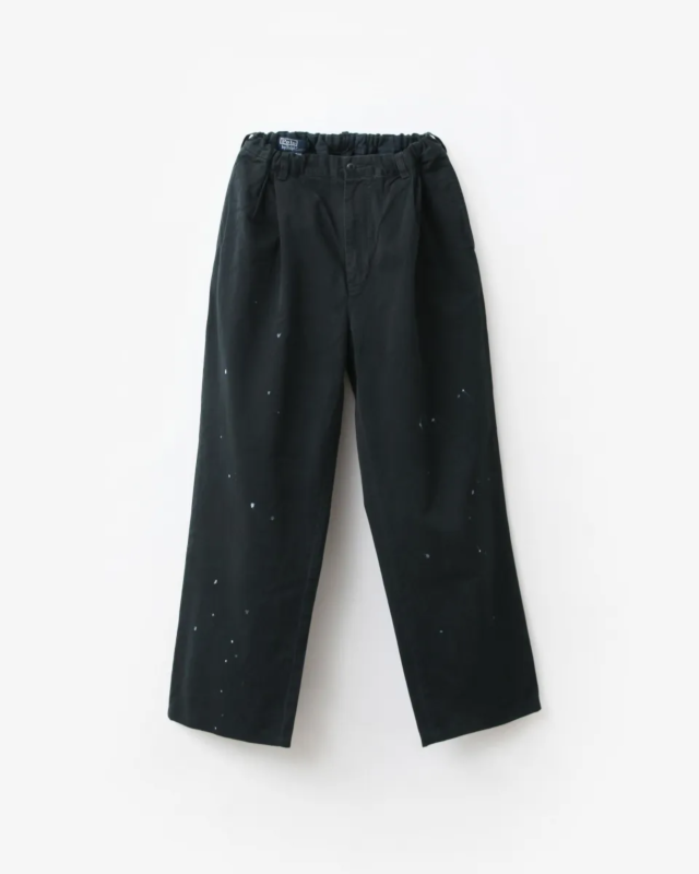 go-getter  REMAKE PAINTED CHINO EASY PANTS