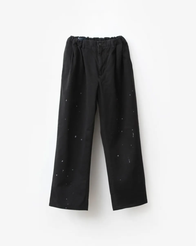 go-getter  REMAKE PAINTED CHINO EASY PANTS