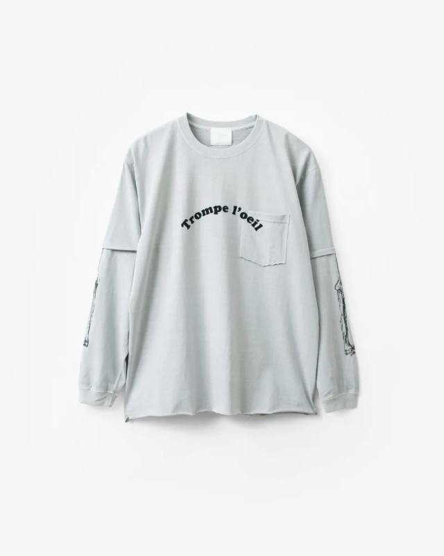 TODAY edition  TROMPE L’OEIL 2 LS TEE  [25-3RD-09]