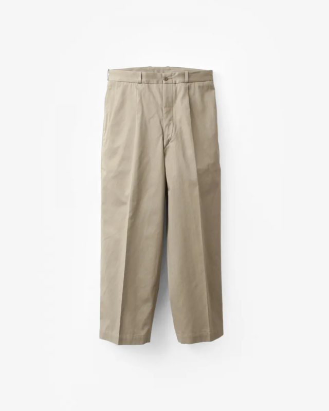 blurhms ROOTSTOCK Classic Chino Pants DustBeige [bROOTS26S13]