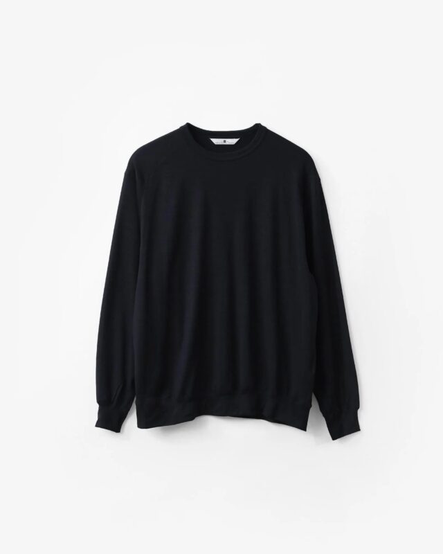 SILVER AND GOLD GENERAL MERCHANDISE MERINO LS TEE [CT-001]