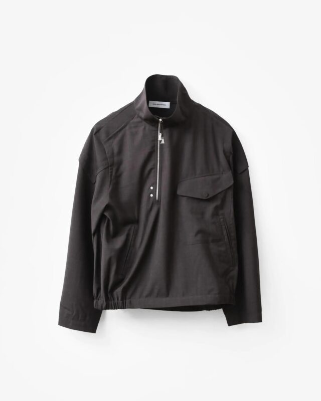 KIKO KOSTADINOV FARKAS PULLOVER JACKET UMBER BROWN [KKSS26J05-44]