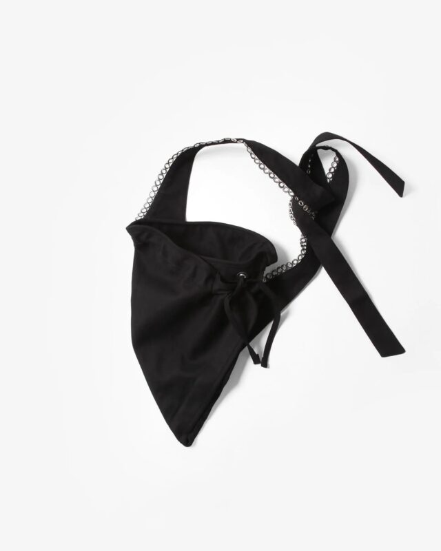 KIKO KOSTADINOV KEST POUCH BAG SPACE BLACK [KKSS26BG04-136]