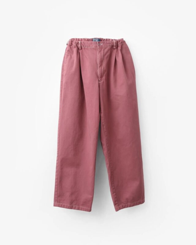 go-getter Remake Chino Easy Pants Garment Dye Dusty Pink type:G~K